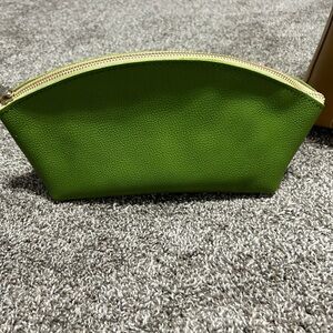 Chic Green Cosmetic Pouch